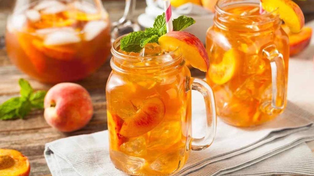 Trà đào chanh dây