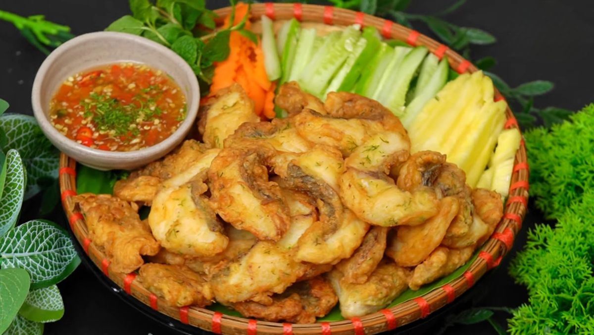 Phi lê cá rô phi chiên giòn