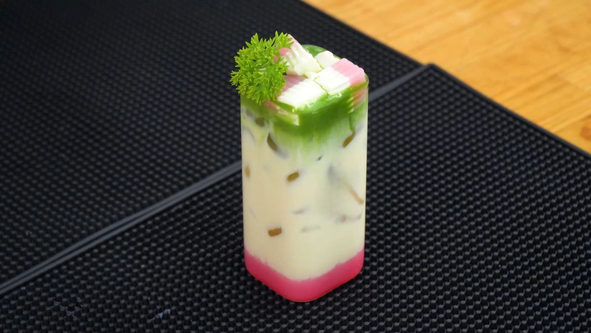 Trà sữa hoa anh đào