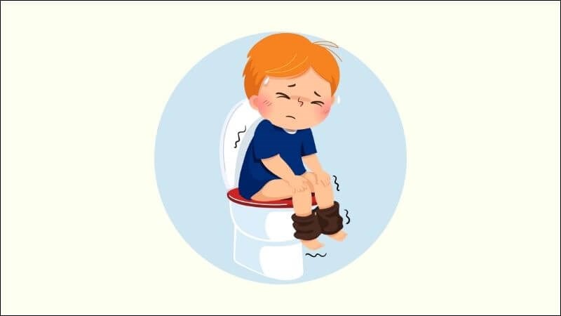 Táo bón là một tình trạng phổ biến ở trẻ em