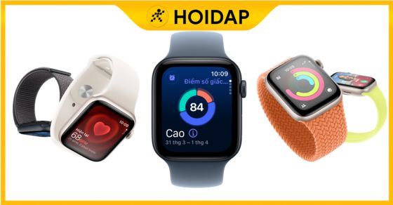 Apple Watch SE 3 có mấy màu? Có mấy chất liệu dây đeo?