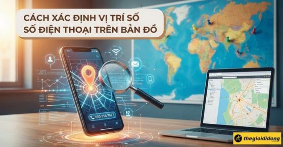 Cách xác định vị trí số điện thoại trên bản đồ miễn phí, chính xác