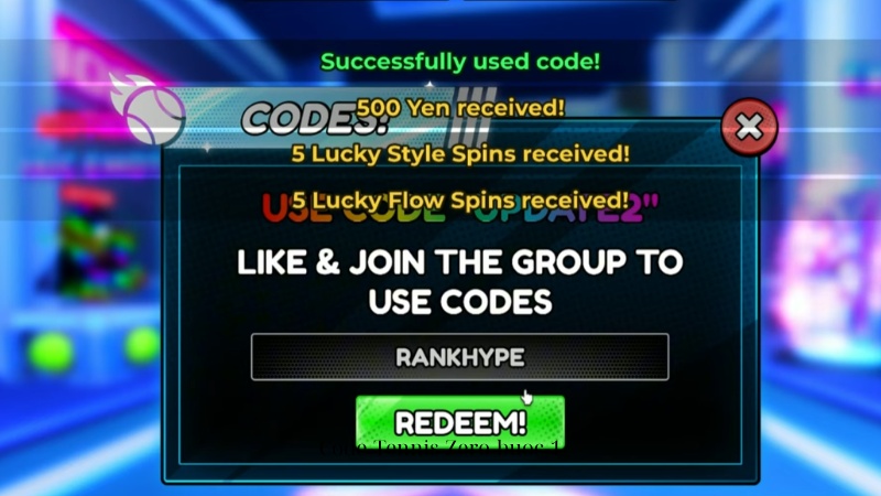 Nhập code đã có ở trên và bấm Redeem để nhận code Nhập code đã có ở trên và bấm Redeem để nhận code