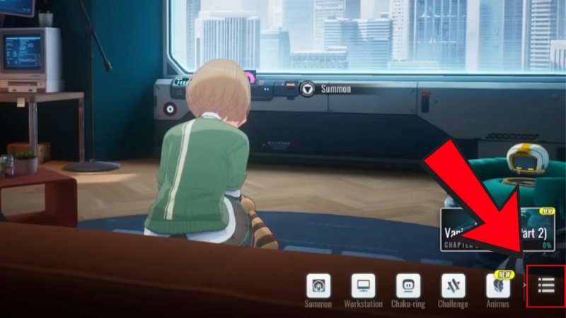 C&aacute;ch nhập code Etheria: Restart bước 1