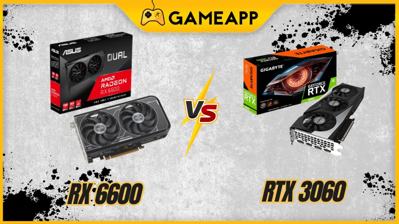 AMD Radeon RX 6600 v&agrave; NVIDIA GeForce RTX 3060