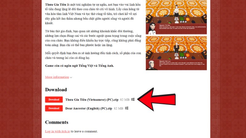 Truy cập trang game “Dear Ancestor – Thưa Gia Tiên” Truy cập trang game “Dear Ancestor – Thưa Gia Tiên”