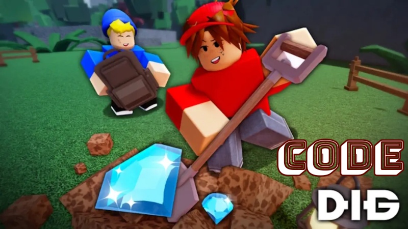 Code DIG Roblox mới nhất cập nhật li&ecirc;n tục