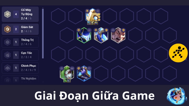 Cách chơi đội hình Cổ Máy Chiến Đấu ĐTCL Mùa 13 Giữa Game Cách chơi đội hình Cổ Máy Chiến Đấu ĐTCL Mùa 13 Giữa Game