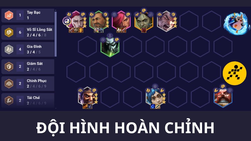 Cách nghịch tặc team hình Gia Đình ĐTCL Hoàn Chỉnh