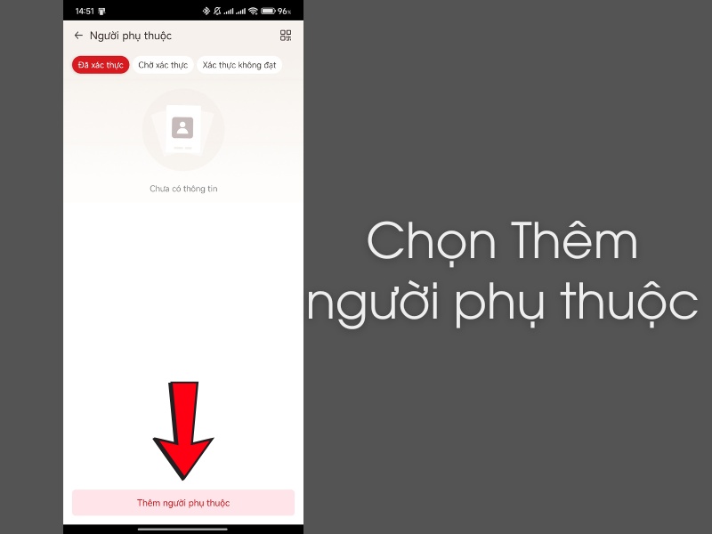 Thêm người phụ thuộc Thêm người phụ thuộc
