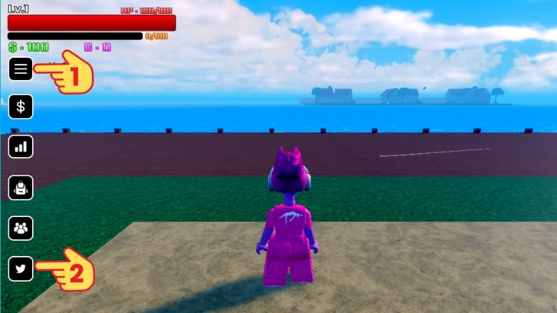 Chọn biểu tượng Menu ở cạnh tr&aacute;i m&agrave;n h&igrave;nh v&agrave; sau đ&oacute; chọn biểu tượng con chim (logo Twitter cũ).