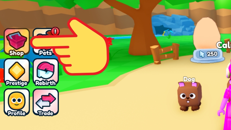 V&agrave;o game Rebirth Champions: Ultimate > Chọn Shop