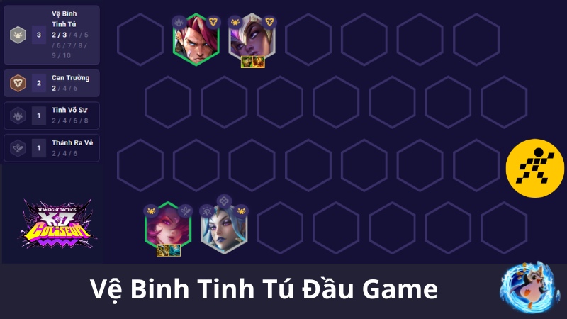 C&aacute;ch chơi đội h&igrave;nh Vệ Binh Tinh T&uacute; ĐTCL M&ugrave;a 15 Đầu Game