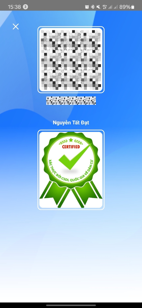 Mở QR sử dụng thẻ BHYT