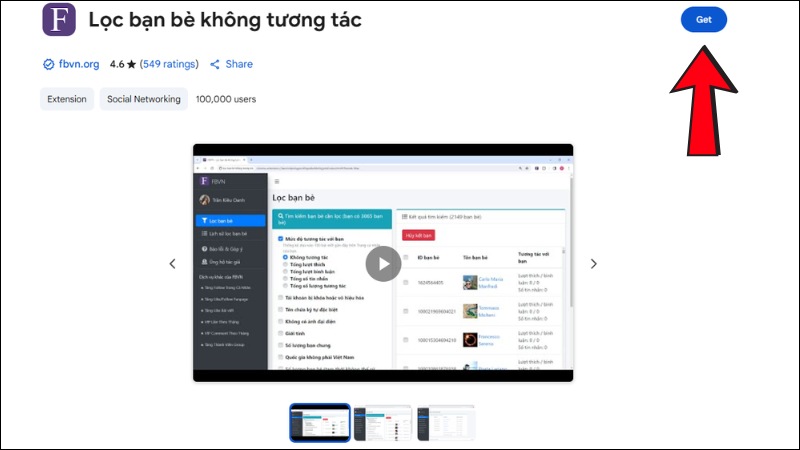 FBVN - Lọc bạn bè không tương tác vào trình duyệt FBVN - Lọc bạn bè không tương tác vào trình duyệt