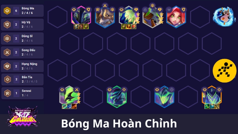 Cách chơi đội hình Bóng Ma ĐTCL Mùa 15 cuối Game