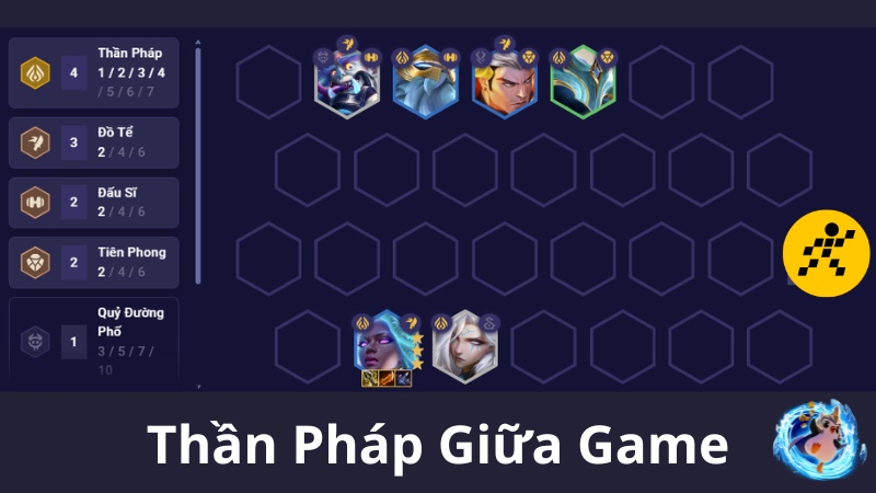 Cách chơi đội hình Thần Pháp ĐTCL Mùa 14 Giữa Game Cách chơi đội hình Thần Pháp ĐTCL Mùa 14 Giữa Game