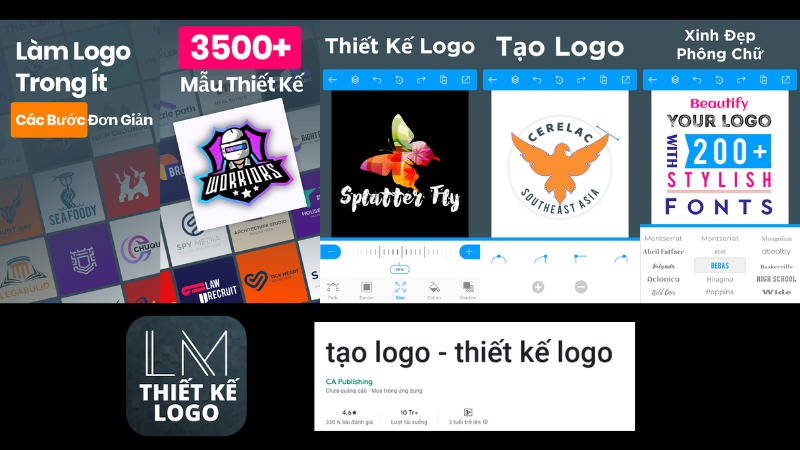  Tạo logo - thiết kế logo bởi CA Publishing