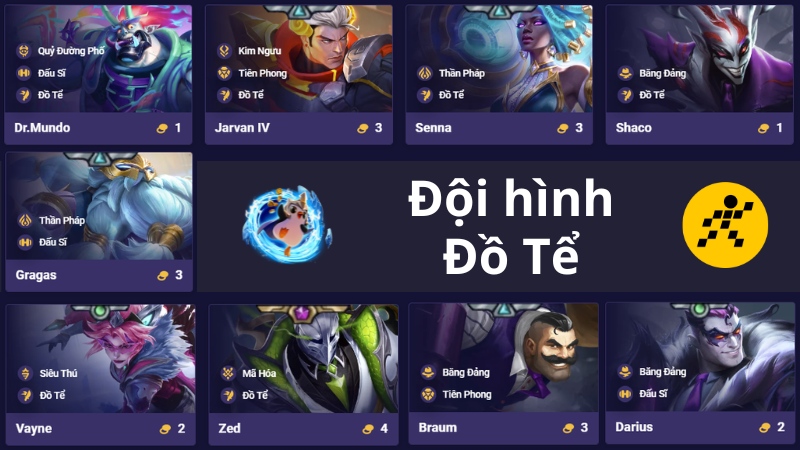 C&aacute;ch chơi đội h&igrave;nh Đồ Tể DTCL m&ugrave;a 14 Th&agrave;nh Phố C&ocirc;ng Nghệ