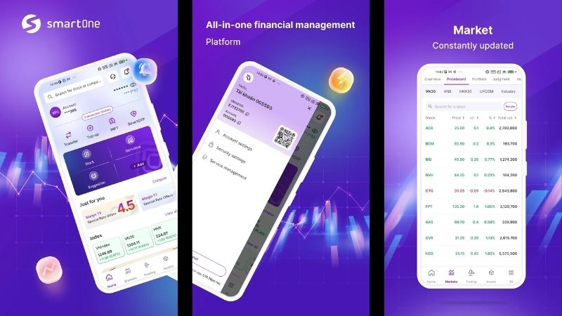 Ứng dụng VPS SmartOne Ứng dụng VPS SmartOne