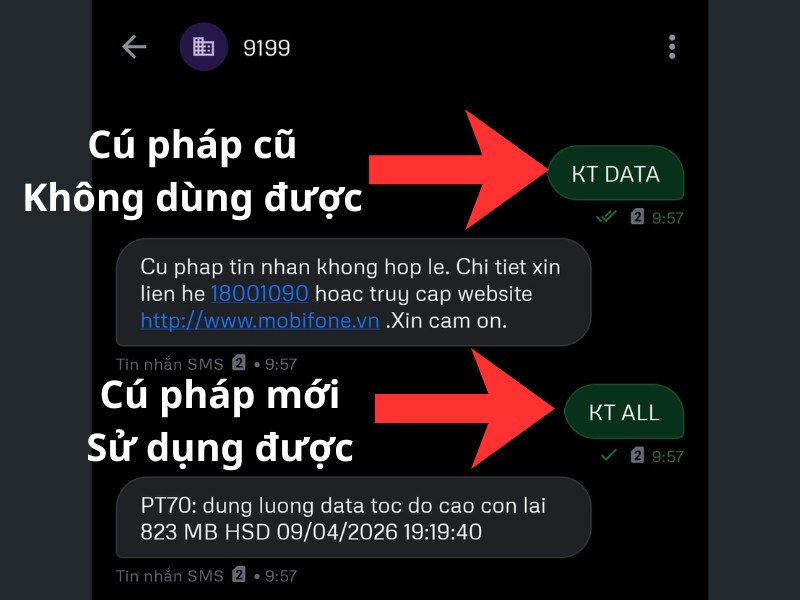 Soạn KT ALL gửi 9199