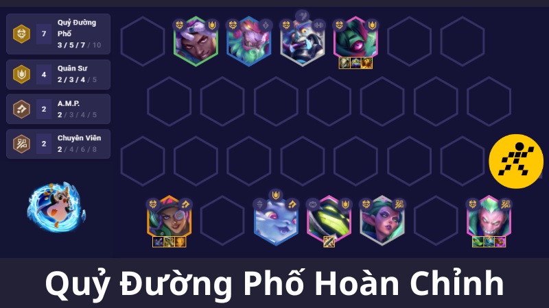 Cách chơi đội hình Quỷ Đường Phố ĐTCL Mùa 14 cuối Game