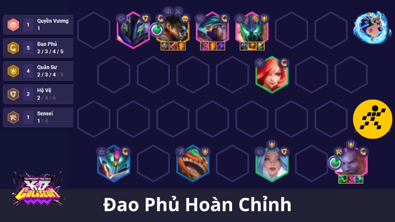 Cách chơi đội hình Đao Phủ ĐTCL Mùa 15 cuối Game