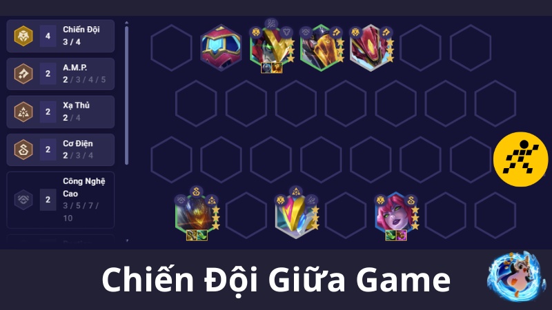 C&aacute;ch chơi đội h&igrave;nh Chiến Đội ĐTCL M&ugrave;a 14 Giữa Game