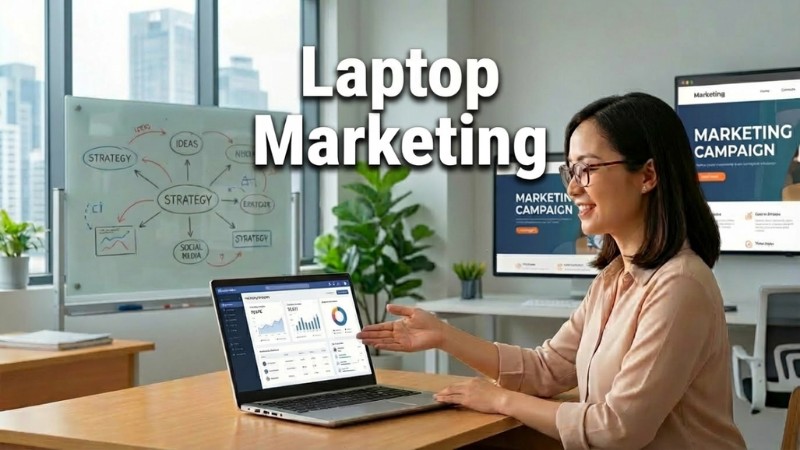 Laptop cho d&acirc;n Marketing