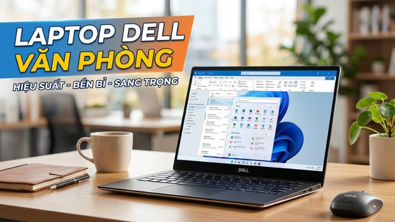 Top c&aacute;c laptop Dell cho d&acirc;n văn ph&ograve;ng mỏng, gọn ph&ugrave; hợp nhất