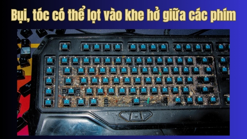 Vệ sinh b&agrave;n ph&iacute;m m&aacute;y t&iacute;nh
