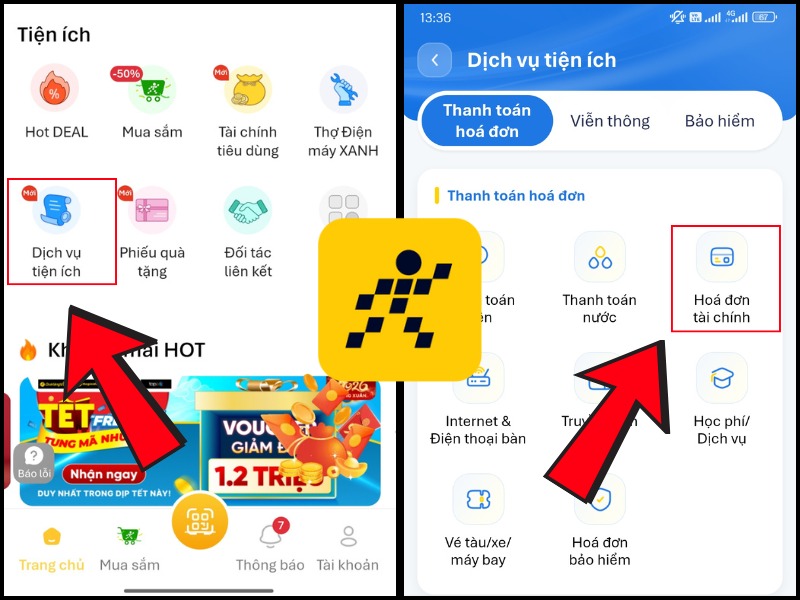  V&agrave;o ứng dụng Qu&agrave; Tặng VIP