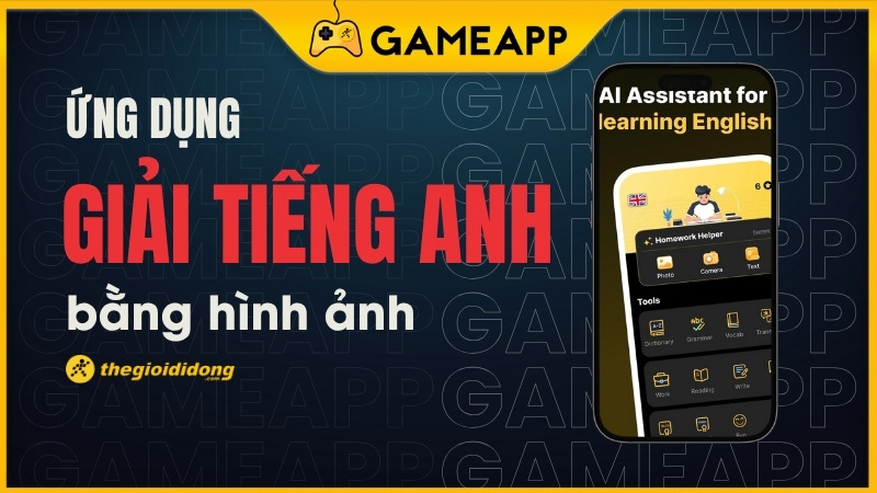 Ứng dụng giải tiếng anh