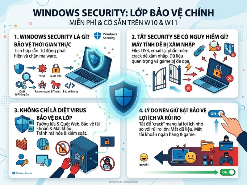 Windows Security (hay Windows Defender) 