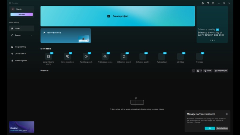 Phần mềm đ&atilde; c&agrave;i đặt th&agrave;nh c&ocirc;ng v&agrave; bạn c&oacute; thể bắt đầu sử dụng