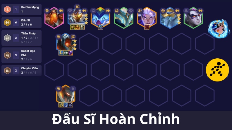Cách chơi đội hình Đấu Sĩ ĐTCL Mùa 14 cuối Game Cách chơi đội hình Đấu Sĩ ĐTCL Mùa 14 cuối Game