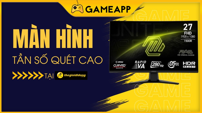 Top màn hình Gaming tần số quét cao mà mọi Gamer phải sở hữu Top màn hình Gaming tần số quét cao mà mọi Gamer phải sở hữu