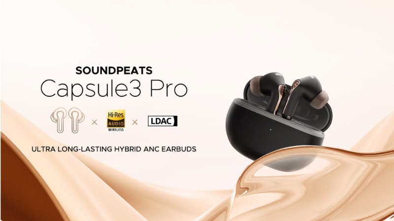 Tai nghe Bluetooth True Wireless Soundpeats Capsule 3 Pro