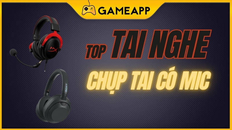 Tai nghe chụp tai c&oacute; mic