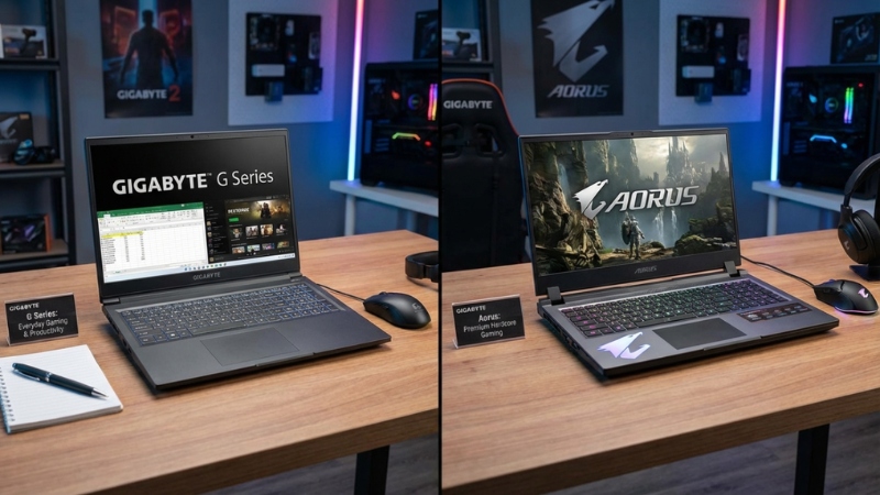 Laptop thương hiệu GIGABYTE