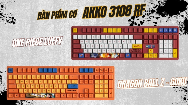 B&agrave;n ph&iacute;m Cơ Kh&ocirc;ng D&acirc;y Akko 3108&nbsp;