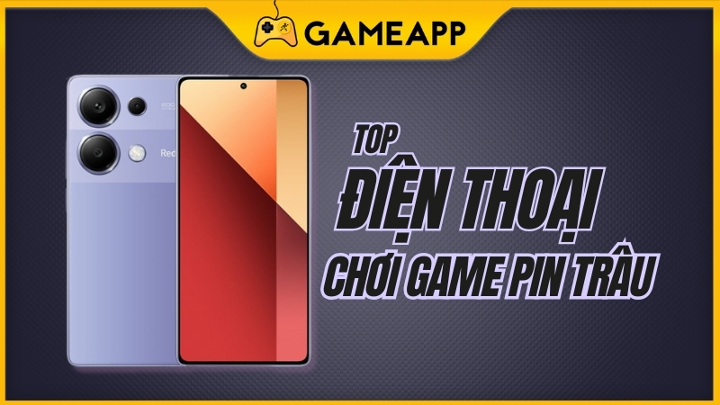 Top điện thoại chơi game pin tr&acirc;u dưới 10 triệu