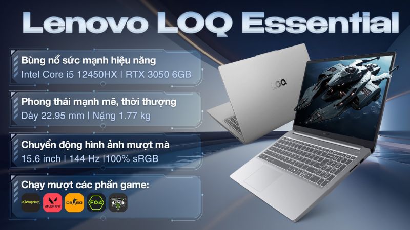 Lenovo Gaming LOQ 15IAX9E