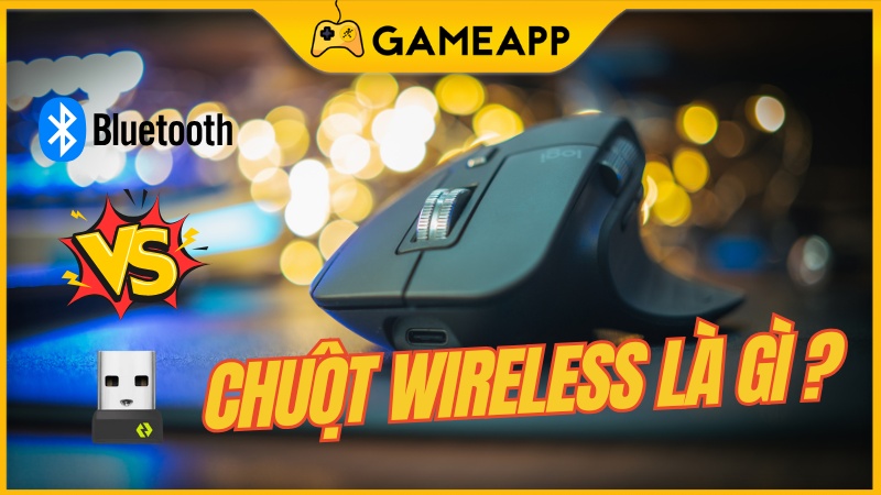 Chuột Wireless l&agrave; g&igrave;