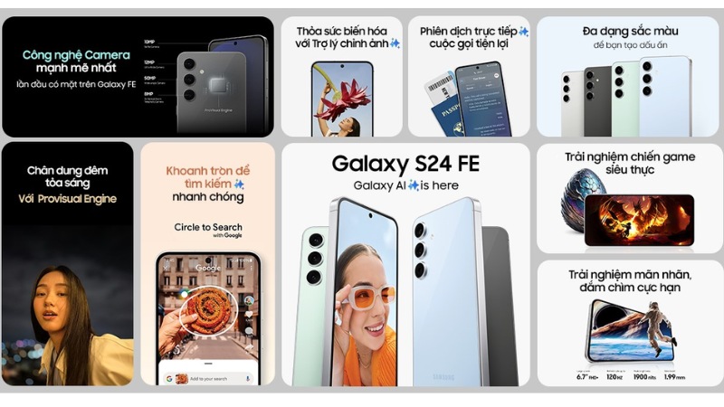 Điện thoại Samsung Galaxy S24FE