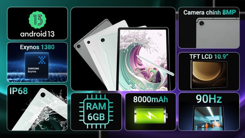 Samsung Galaxy Tab S9 FE WiFi 