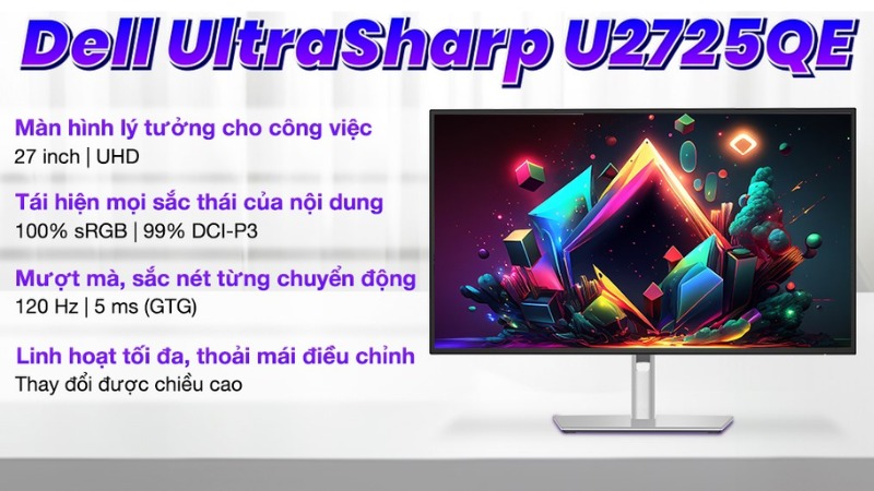 Dell UltraSharp 27 inch 4K U2723QE