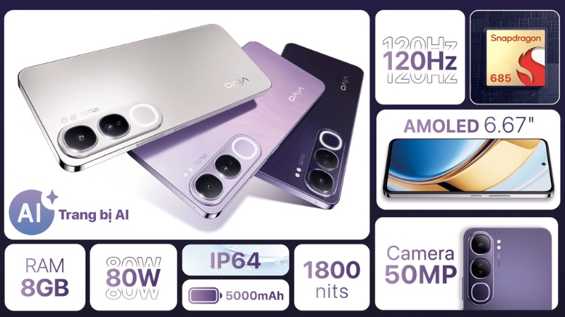 Điện thoại vivo V40 Lite