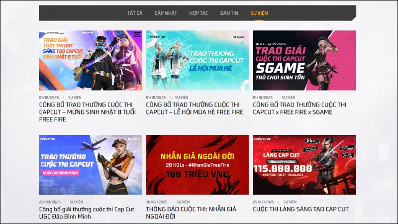 T&iacute;ch cực tham gia sự kiện trong game 