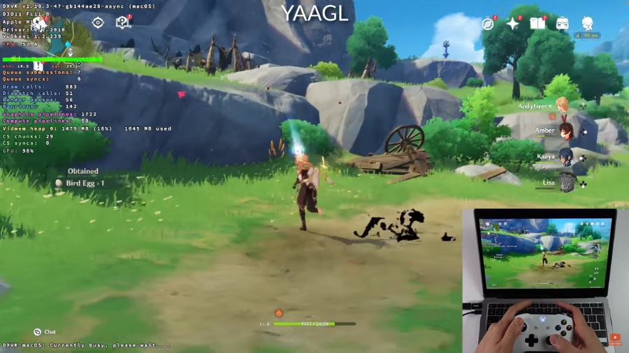 Ho&agrave;n to&agrave;n c&oacute; thể chơi Genshin Impact tr&ecirc;n Macbok